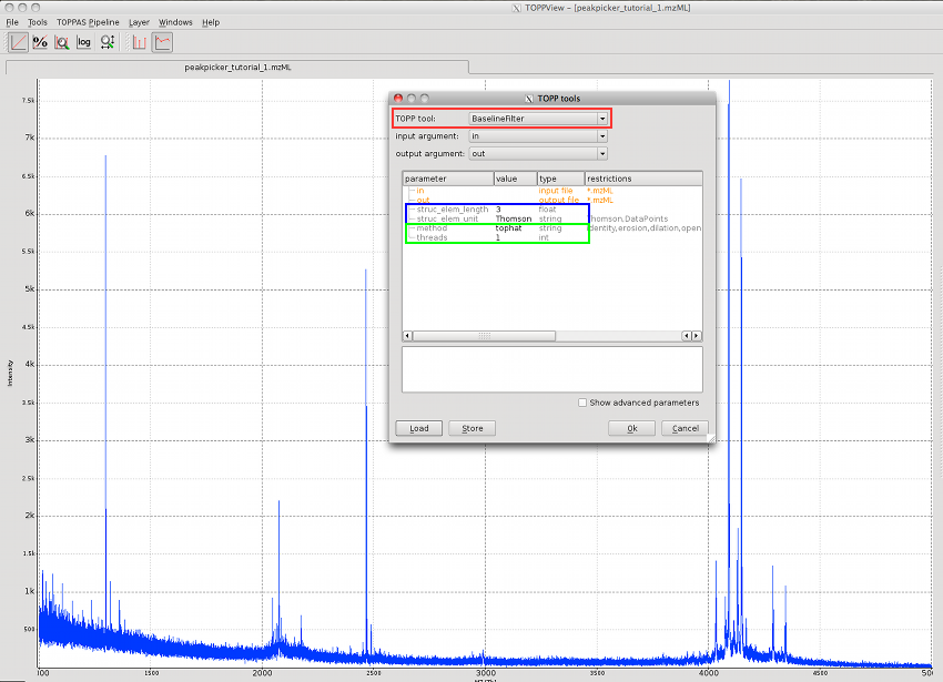 TOPPView Tools Baseline